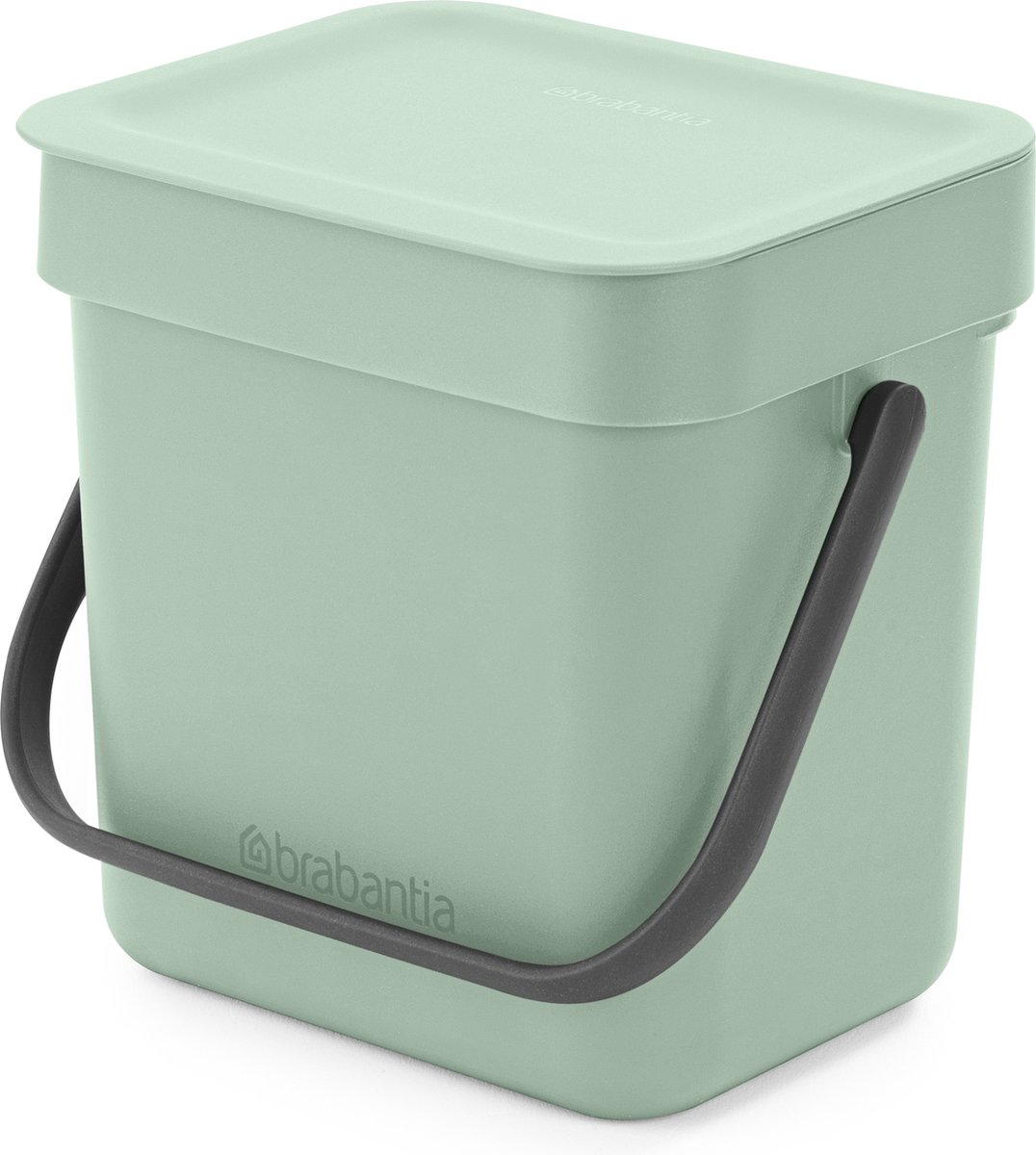 Goedkoopste Brabantia Sort & Go Aanrecht Afvalbakje - 3 liter - Jade Green