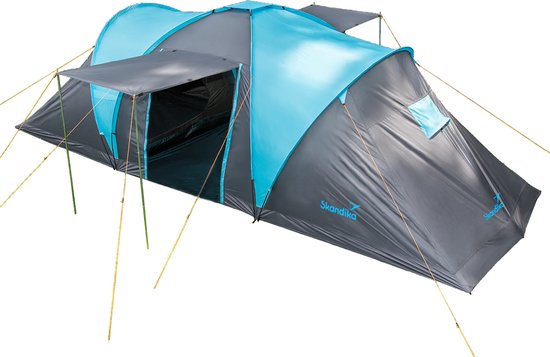 Skandika Hammerfest 6 Tent – Tenten – Koepeltent - Campingtent Voor 6 personen – 200... | bol.com