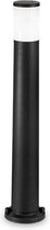 Ideal Lux Amelia - Hanglamp Modern - Zwart - H:80cm   - E27 - Voor Binnen - Hout - Hanglampen -  Woonkamer -  Slaapkamer - Eetkamer