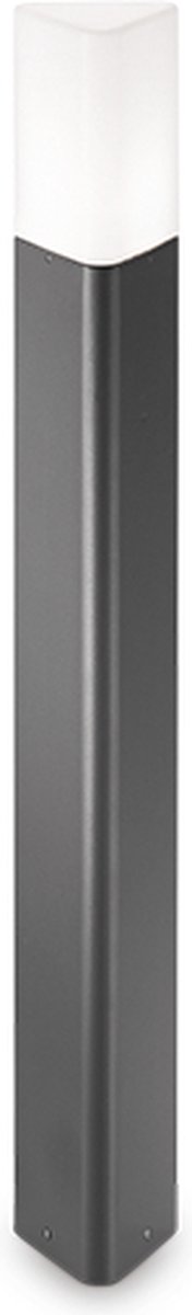 Ideal Lux Pulsar - Vloerlamp Modern - Grijs - H:80cm - E27 - Voor Binnen - Aluminium - Vloerlampen - Staande lamp - Staande lampen - Woonkamer - Slaapkamer