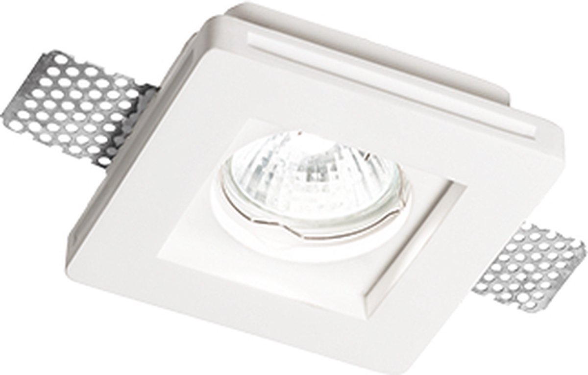 Ideal Lux Samba - Inbouwspot Modern - Wit - GU10 - B:79cm - L:10cm - Metaal - Spotjes verlichting - Inbouw - Opbouw - Spots - Spotje - Voor Binnen
