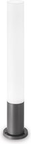 Ideal Lux Edo outdoor - Vloerlamp  Modern - Grijs - H:80cm - GX53 - Voor Binnen - Aluminium - Vloerlampen  - Staande lamp - Staande lampen - Woonkamer - Slaapkamer