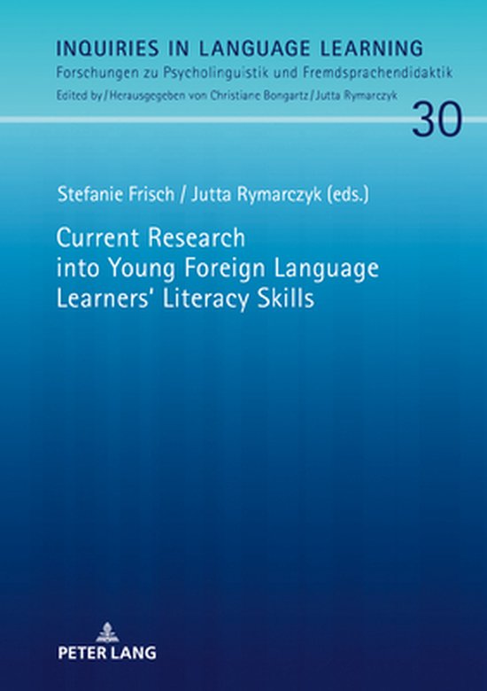Inquiries in Language Learning 30 - Current Research into Yo ... - cover