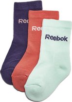 Reebok Kids 3 Pack Crew Socks Sokken Kinderen veelkleurig 23-26