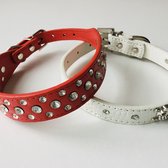 Honden Halsbanden - Duo Pack - 2 Stuks - Middelgrote Honden - Strass - 42 CM