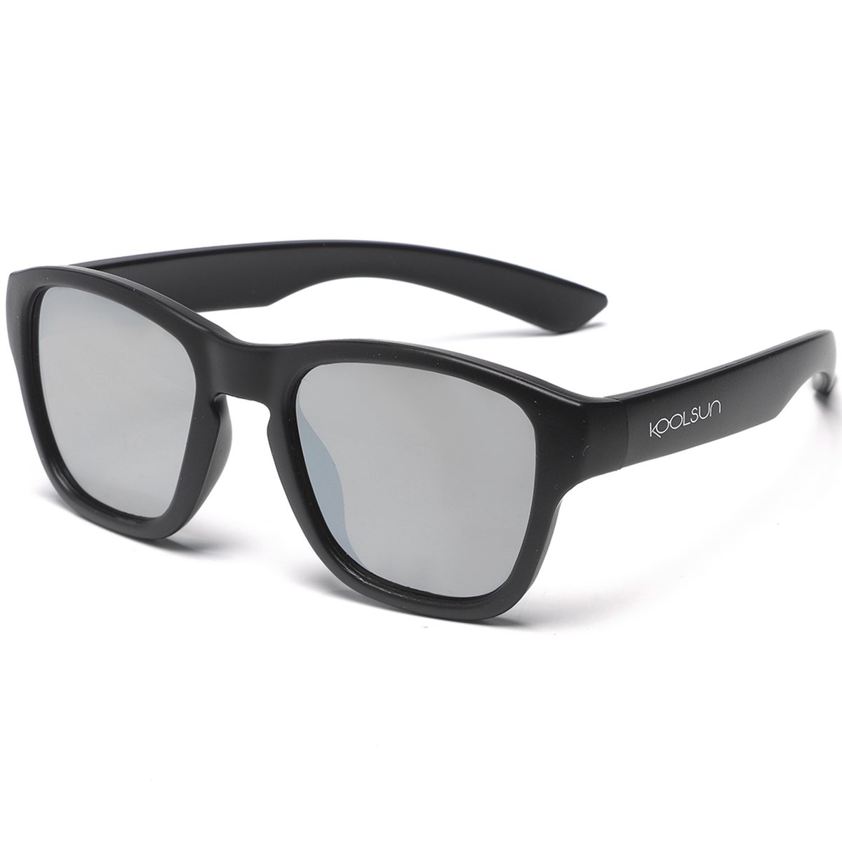 KOOLSUN® Aspen - kinder zonnebril - Zwart - 5-12 jaar - UV400 Categorie 3