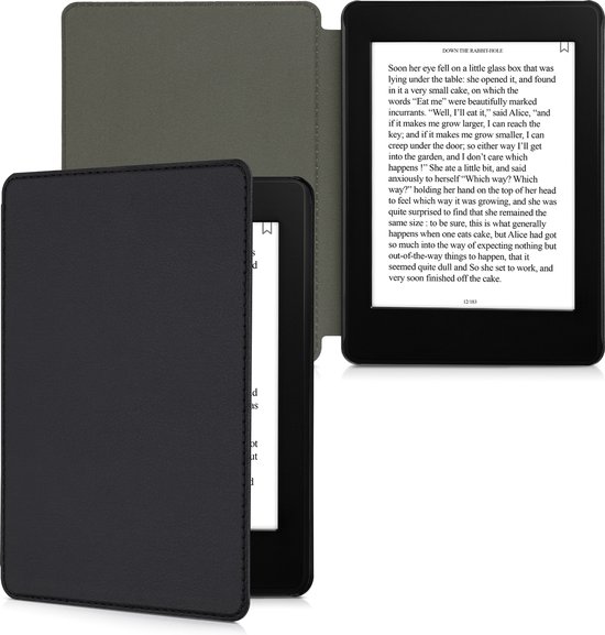Etui  Cover Kindle Paperwhite 2021 Cuir Noir