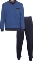 Paul Hopkins Heren Pyjama Blauw PHPYH2106A - Maten: XL