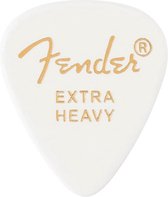 Fender 351 shape 6-pack plectrum Wit Extra Heavy