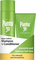 Plantur 39 Cafeïne Shampoo en Conditioner set voorkomt en vermindert haaruitval | Voor gekleurd en gestrest haar