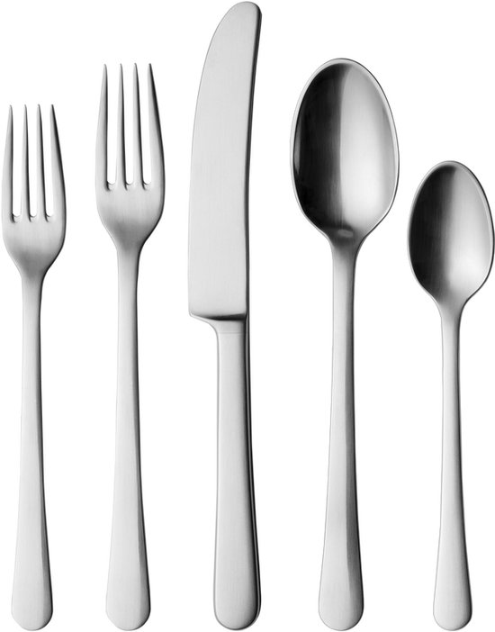 Georg Jensen - Copenhagen Bestekset - 5-delig - Mat - In geschenkset