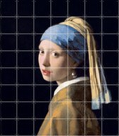 IXXI Meisje met de parel - Wanddecoratie - Portretten - 140 x 160 cm