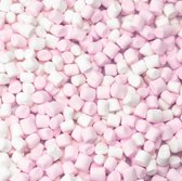 Mini Marshmallows Roze-Wit 1 kg