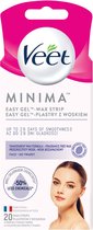 Hypoallergenic Wax Strips For Face Minima 20 Pcs