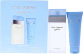 Dolce & Gabbana Light Blue Giftset - 100 ml eau de toilette spray +  75 ml bodycréme - cadeauset voor vrouwen