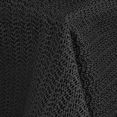 JEMIDI Tuintafelkleed Weerbestendig tafelkleed Tuintafel Skidproof tafelkleden Zwart Ronde Diameter 140cm - Zwart