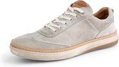 Travelin' Bransford Heren Sneaker - Leren veterschoenen mannen - Grijs leer - Maat 41