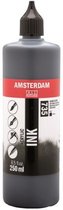 Amsterdam Acrylic Ink 735 oxydzwart 250 ml