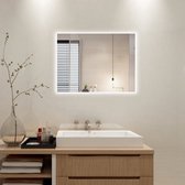 Badkamerspiegel - Badkamerspiegel Met Led Verlichting - Badkamerspiegels - Badkamerspiegel met Verlichting - Anti Condens - 100 cm