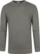 Profuomo - Pullover Groen - M - Modern-fit