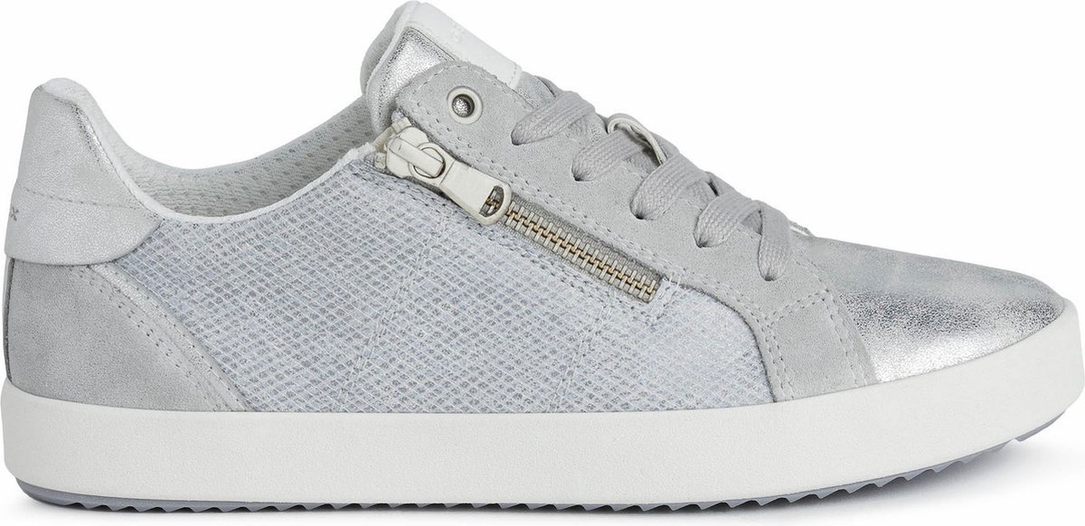 Geox D Blomiee Dames Sneakers - Grijs - Maat 37 | bol.com