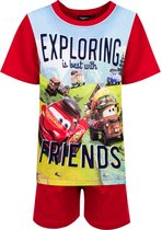 Cars pyjama - maat 116 - Lightning McQueen shortama - katoen