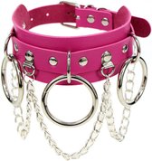 SissyMarket - Beginner sissy halsband - Type 1 - Roze
