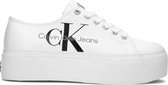 Calvin Klein Flatform Vulcanized Extra 1 Lage sneakers - Dames - Wit - Maat 40