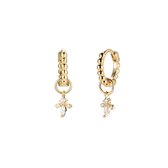 Paloma oorbellen - Dottilove - 14K Goud Verguld - Minimalistisch
