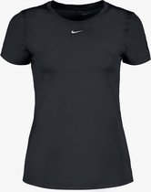 Nike One Dri-FIT Ss Slim Sportshirt - Dames - Zwart - Maat M