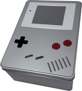 Opbergbox Gameboy | Lunchbox | Broodtrommel kinderen | Metalen Bewaarblik | 16 x 22 x 9 cm | Opbergtrommel |