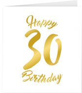 Cartes White Or 30 ans
