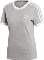 adidas Originals 3 Str Tee T-shirt Vrouwen grijs DE48/FR50