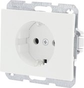BERKER K1 Inbouw wandcontactdoos (wcd) RA 1-voudig polar wit