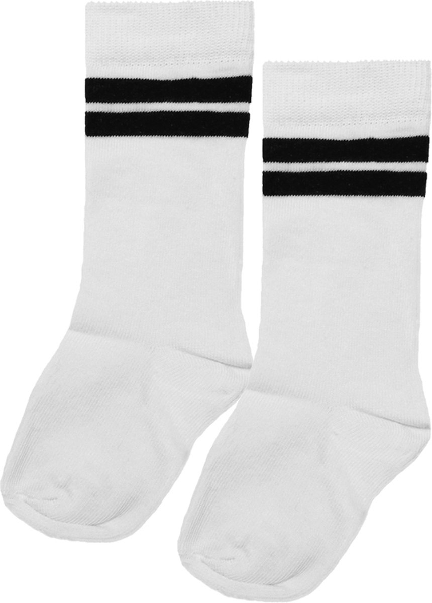 iN ControL 2pack Kneesocks STRIPE white 27/30