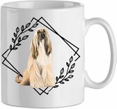 Mok Afgan hound 2.1| Hond| Hondenliefhebber | Cadeau| Cadeau voor hem| cadeau voor haar | Beker 31 CL