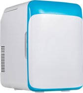 Meubula - Skincare Fridge - Met extra standen - make up koelkast - mini koelkast - verwarmings optie - Draagbaar handvat & auto-oplader - Blauw