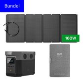 EcoFlow Delta Mini - 160W Solar panel bundel - Draagbare elektrische Accu - Kamperen - Off-Grid Survival - Portable Powerstation
