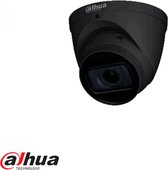 Dahua 2MP Motorized 2.7-13.5mm AI Starlight IR Dome Camera ZWART