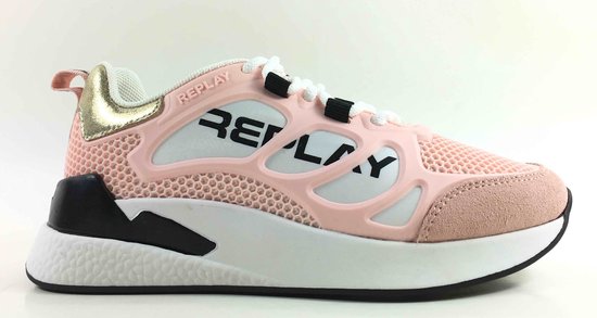 Replay Maze Jr. meisjes sneaker - Roze - Maat 38