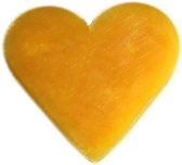 Hartvormige Gastenzeepjes - Sinaasappel & Gember - 10 stuks - Hotelzeepjes - Kleine Zeepjes - 40mm p/s