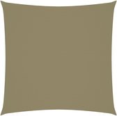 vidaXL Zonnescherm vierkant 4,5x4,5 m oxford stof beige