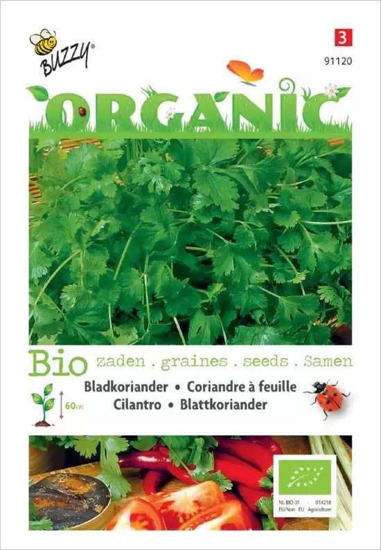 Buzzy® Organic Koriander (BIO) - Buzzy Seeds