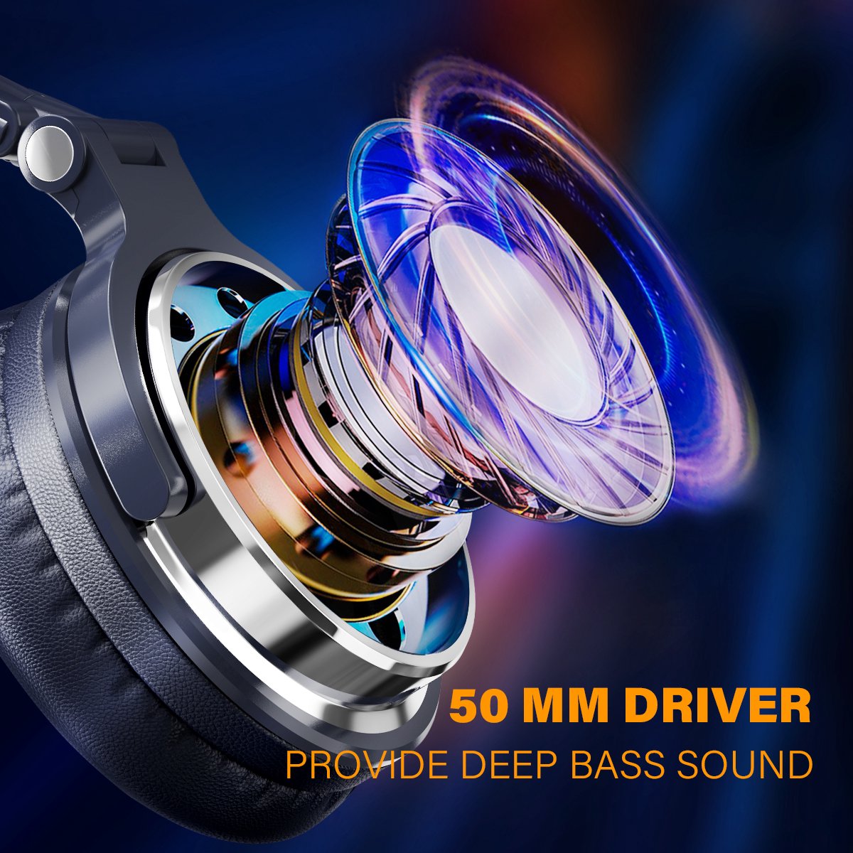 OneOdio Pro10 Draadloze Koptelefoon met - afbeelding 2