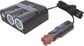 ProCar 67325501 Sigarettenaanstekerverdeler Aantal sigarettenaanstekerbussen 2 x Interfaces: USB 2 x Stroombelasting (m