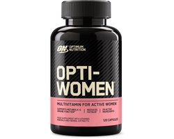 Optimum Nutrition Opti-Women - Multivitamine Vrouw - Vitamines, Mineralen en Plantenextracten - 120 Capsules