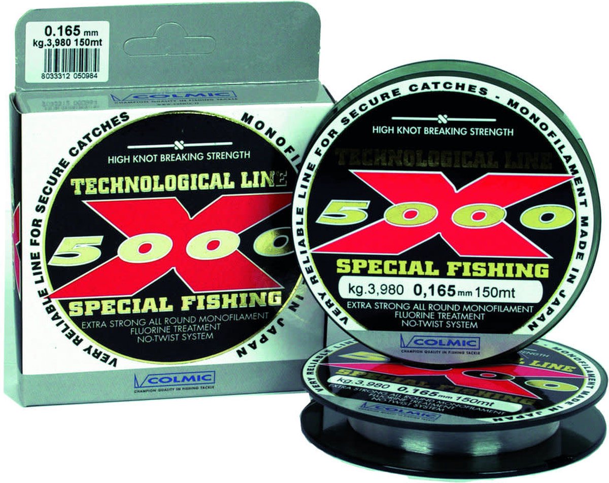 Colmic X5000 - Maat : 0.125mm