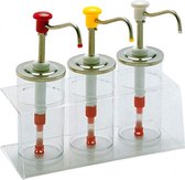 Saus/Dressingbar (Cap.3X2000Ml) - Hovicon 865037 - Horeca & Professioneel