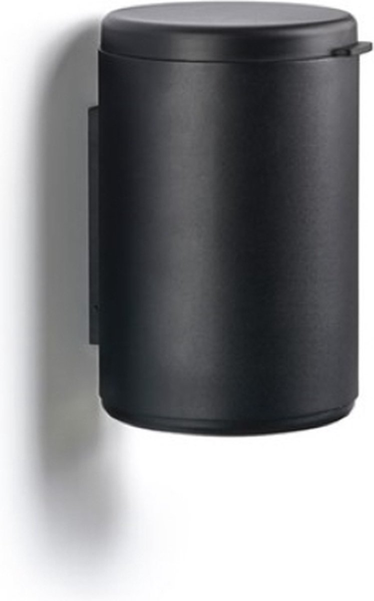 Zone Rim vuilbak wandmodel 3.3L zwart