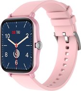 DrPhone GTE8 - Slimme Horloge / Smartwatch voor Mannen / Vrouwen - Zwemmen - Stappenteller - Hartslag Voor IOS / Android - Roze